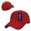 Air Mesh Flex Baseball Cap - Red/Red