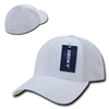 Air Mesh Flex Baseball Cap - White/White
