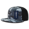 Camo Cotton Snapback Cap - Urban Camouflage/Urban Camouflage/Black