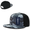 Camo Cotton Snapback Cap - Urban Camouflage/Urban Camouflage/Black