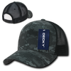 Camo Trucker Cap - Navy Digital Camouflage