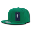 Cotton Snapback Cap - Kelly Green