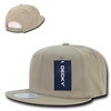 Cotton Snapback Cap - Khaki