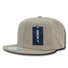 Cotton Snapback Cap - Khaki