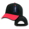 Deluxe Baseball Cap - Black/Red