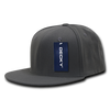 Flat Bill One Size Flex Cap - Charcoal