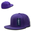 Flat Bill One Size Flex Cap - Purple