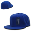 Flat Bill One Size Flex Cap - Royal Blue