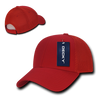 Low Crown Air Mesh Baseball Cap - Red/Red