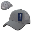 Low Crown Mesh Golf Cap - Grey/Grey