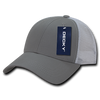 Low Crown Mesh Golf Cap - Grey/White