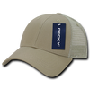 Low Crown Mesh Golf Cap - Khaki/Khaki