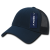 Low Crown Mesh Golf Cap - Navy Blue/Navy Blue