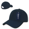 Low Crown Structured Ripstop Cap - Navy Blue