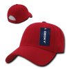 Low Structured Baseball Cap - Red