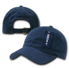 Relaxed Brushed Cotton Cap - Navy Blue