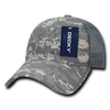 Relaxed Camo Trucker Cap - ACU Digital Camouflage