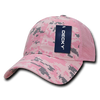 Relaxed Camo Trucker Cap - Pink Digital Camouflage