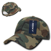 Relaxed Cotton Camo Cap - Woodland Camouflage