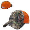 Relaxed HYBRiCAM Cotton Cap - Grey Bark/Orange