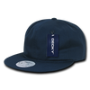 Relaxed Snapback Cap - Navy Blue