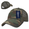 Relaxed Trucker Cap - Woodland Camouflage