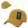 Relaxed Washed Cotton Cap - Mustard