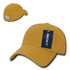 Relaxed Washed Cotton Cap - Mustard