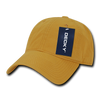 Relaxed Washed Cotton Cap - Mustard