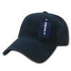 Relaxed Washed Cotton Cap - Navy Blue