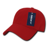 Relaxed Washed Cotton Cap - Red