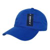 Relaxed Washed Cotton Cap - Royal Blue