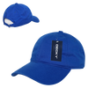 Relaxed Washed Cotton Cap - Royal Blue