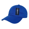 Relaxed Washed Cotton Cap - Royal Blue