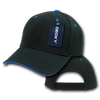 Sandwich Visor Baseball Cap - Black/Royal Blue