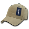 Sandwich Visor Baseball Cap - Khaki/Black