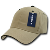 Sandwich Visor Baseball Cap - Khaki/Black