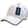 Sandwich Visor Baseball Cap - White/Navy Blue