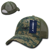 Structured Camo Trucker Cap - MCU MARPAT Camouflage