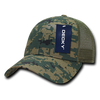 Structured Camo Trucker Cap - MCU MARPAT Camouflage