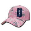 Structured Camo Trucker Cap - Pink Digital Camouflage