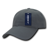 Two-Ply Washed Polo Cap - Charcoal