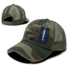 Vintage Mesh Cap - Woodland Camouflage