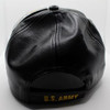 U.S. Army Star Cap - Faux Leather Black