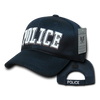 J002 - Police Department Cap Air Mesh Structured - Dark Blue