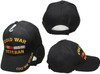 Cold War Veteran Ribbon Shadow Cap - Black