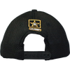 26078 - U.S. Army Cap - Made in USA - White/Black Mesh