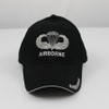 5429 - Army Airborne Jump Wings Cap Cotton - Black