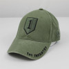 6038 - 1st Infantry Division Cap Cotton - Olive Drab
