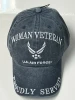 U.S. Air Force Woman Veteran Cap - Washed Blue